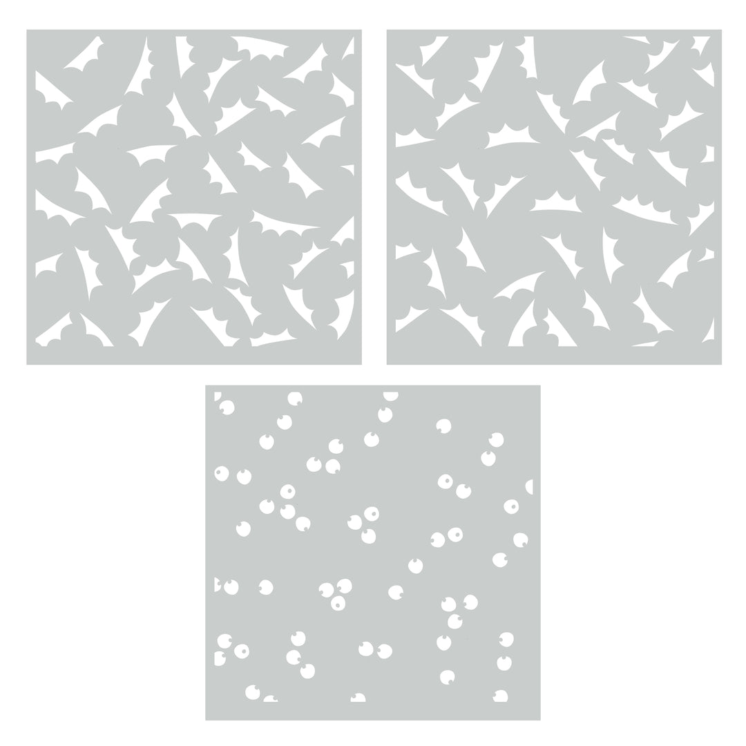 Holly & Berries Layered Stencils