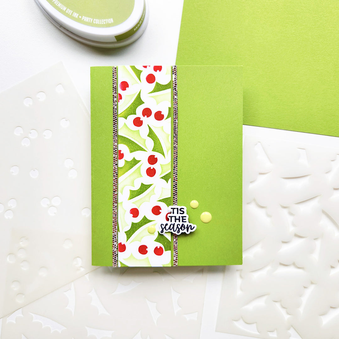 Holly & Berries Layered Stencils
