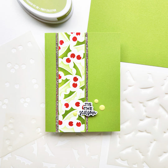 Holly & Berries Layered Stencils