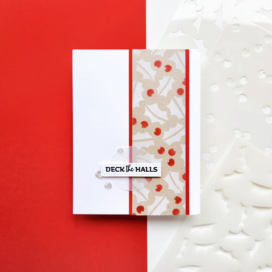 Holly & Berries Layered Stencils