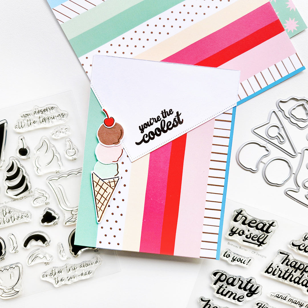 Another Trip Around the Sun-dae Stamp & Die Bundle