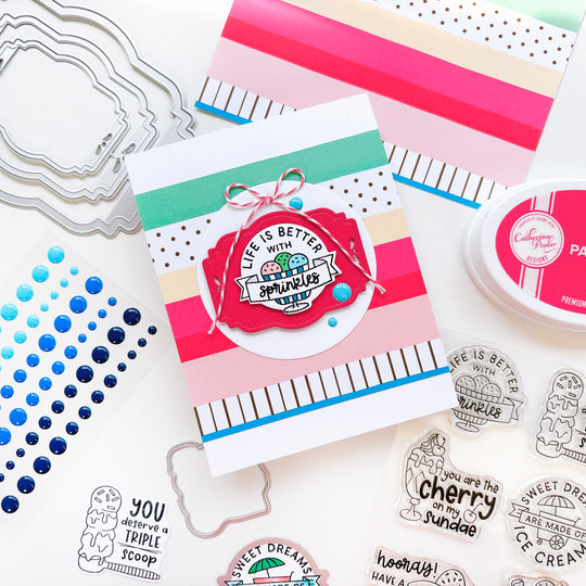 I Scream, You Scream Patterned Paper