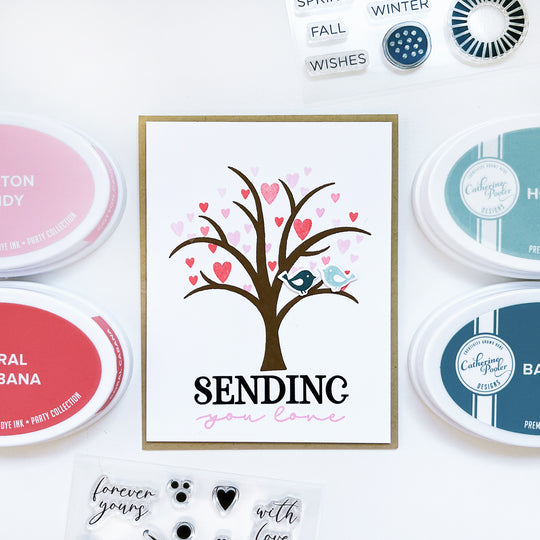 Seasons of Love Sentiments Stamp Set