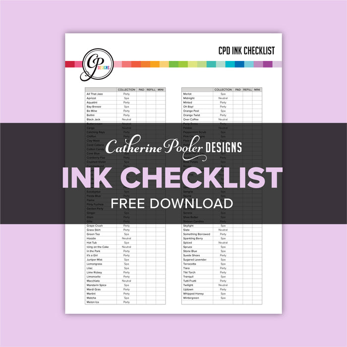 Ink Checklist Download