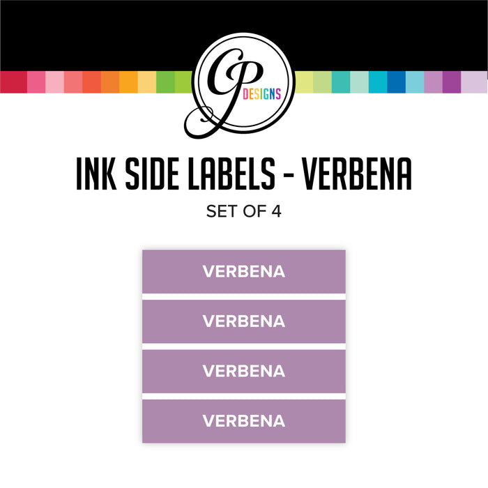 Verbena Ink Pad Side Labels