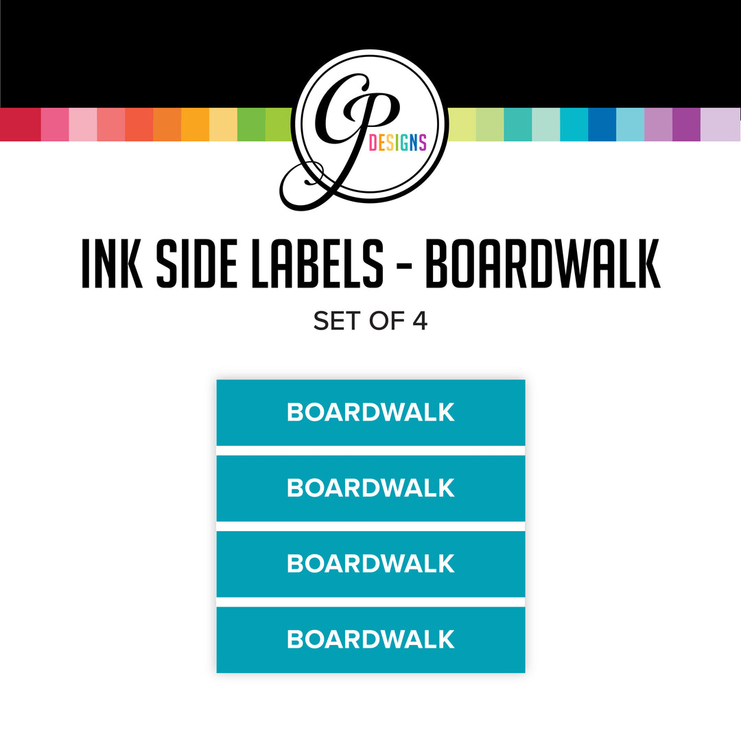 Boardwalk Ink Pad Side Labels