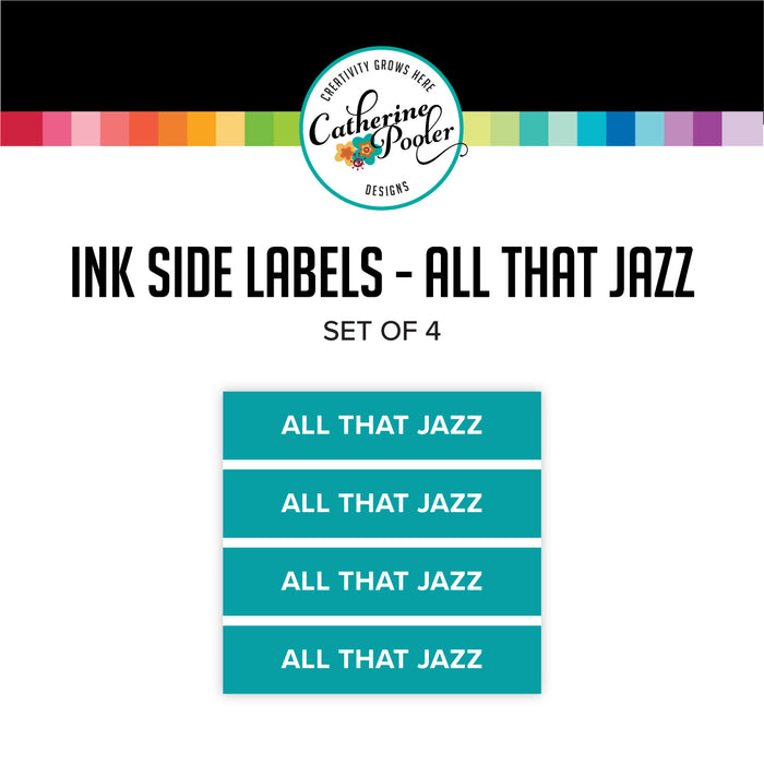 All That Jazz Ink Pad Side Labels