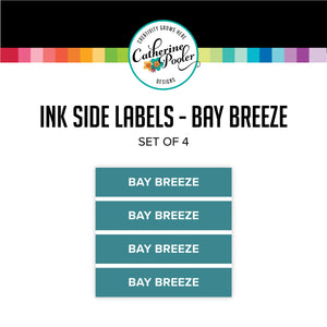 Bay Breeze Ink Pad Side Labels
