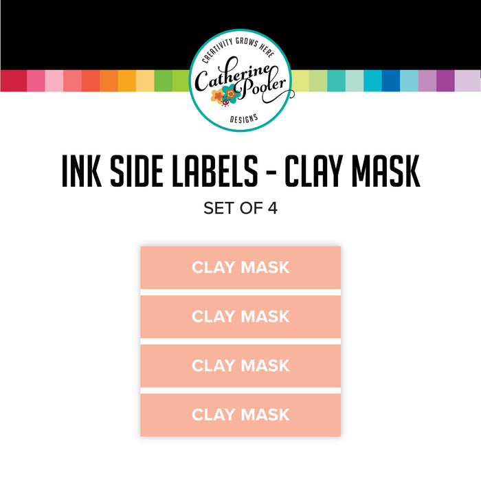 Clay Mask Ink Pad Side Labels