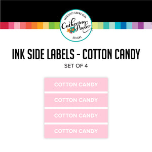 Cotton Candy Ink Pad Side Labels