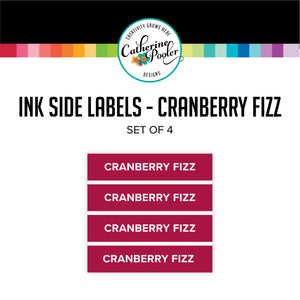 Cranberry Fizz Ink Pad Side Labels