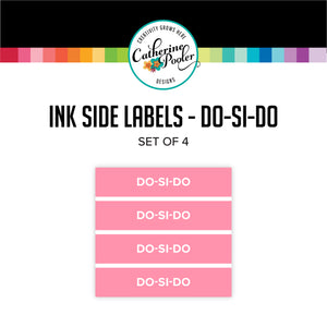 Do-Si-Do Ink Pad Side Labels