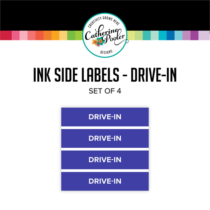 Drive-In Ink Pad Side Labels