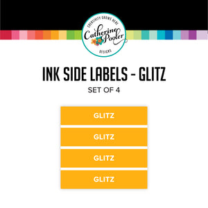 Glitz Ink Pad Side Labels