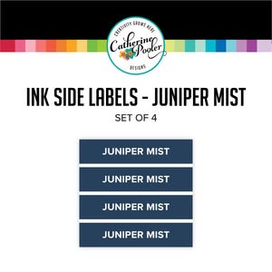 Juniper Mist Ink Pad Side Labels