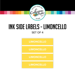 Limoncello Ink Pad Side Labels