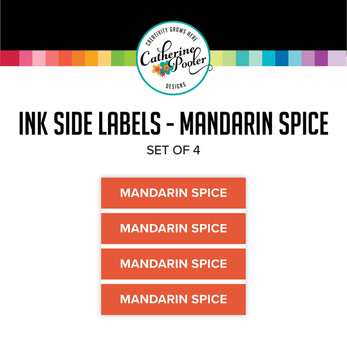 Mandarin Spice Ink Pad Side Labels