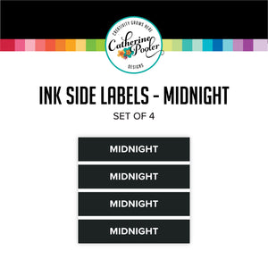 Midnight Ink Pad Side Labels