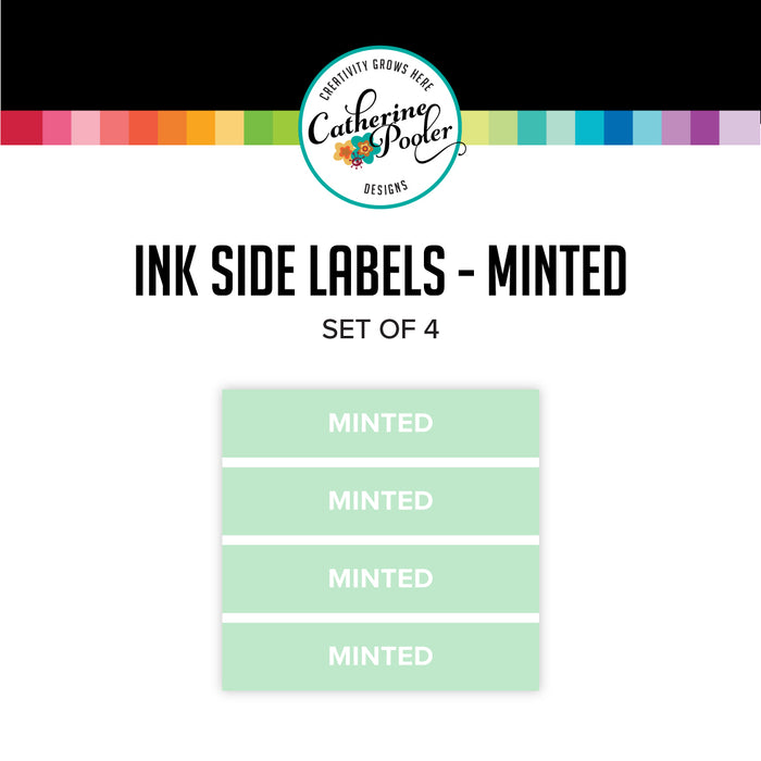 Minted Ink Pad Side Labels