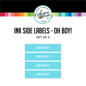 Oh Boy! Ink Pad Side Labels