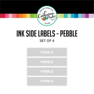 Pebble Ink Pad Side Labels