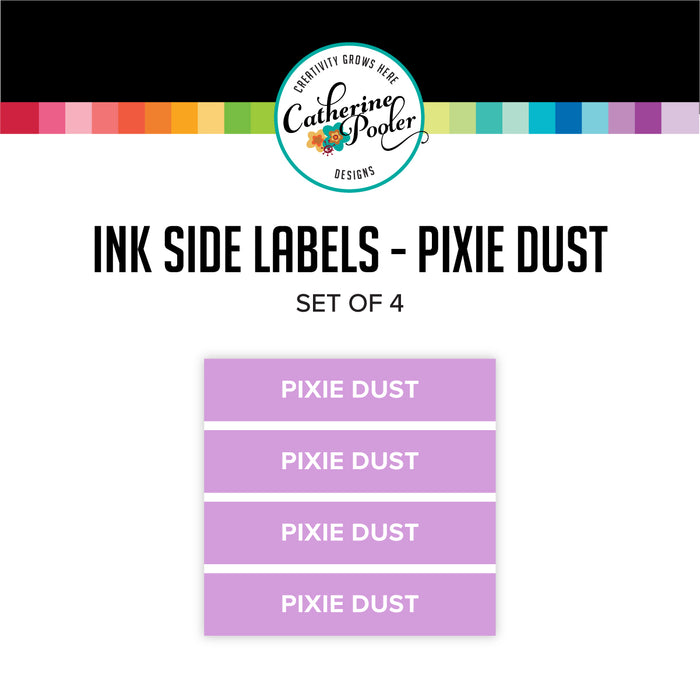 Pixie Dust Ink Pad Side Labels
