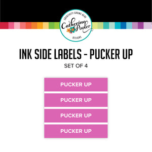 Pucker Up Ink Pad Side Labels