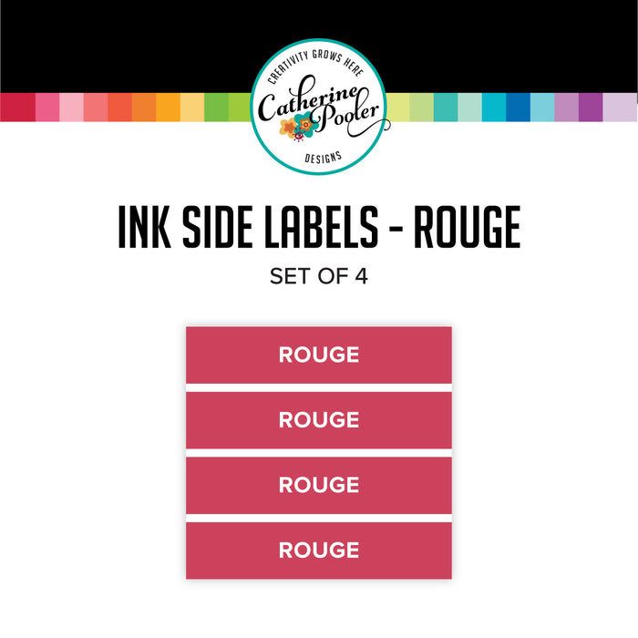 Rouge Ink Pad Side Labels