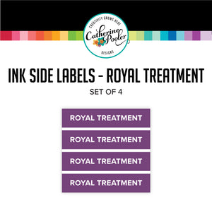 Royal Treatment Ink Pad Side Labels