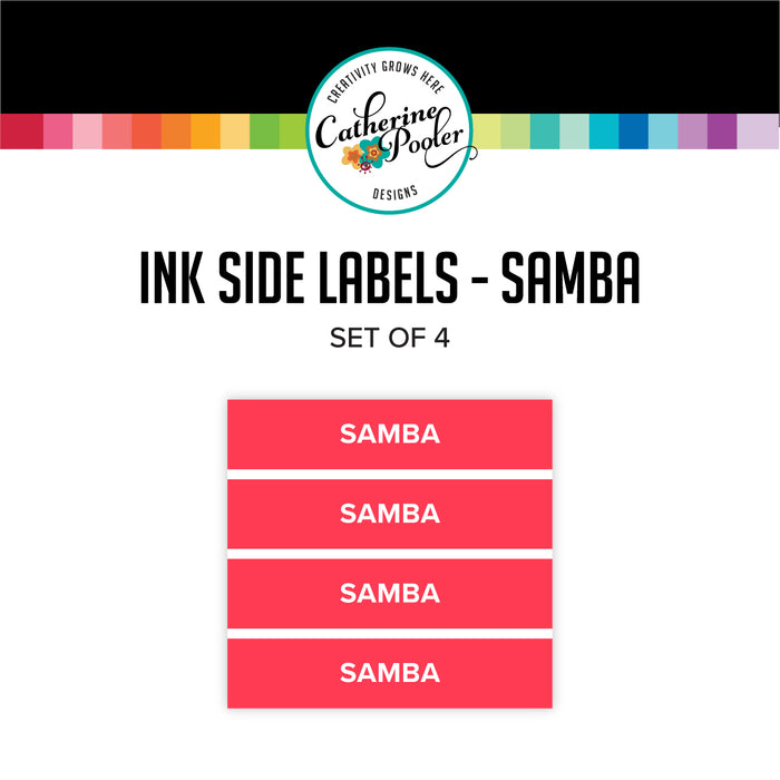 Samba Ink Pad Side Labels