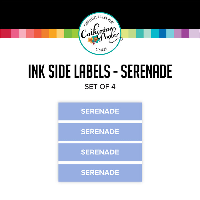 Serenade Ink Pad Side Labels