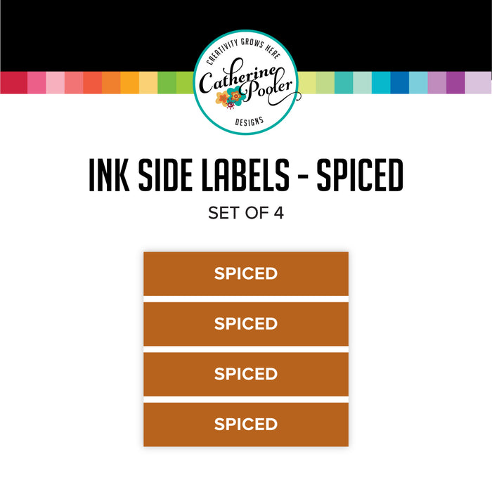Spiced Ink Pad Side Labels