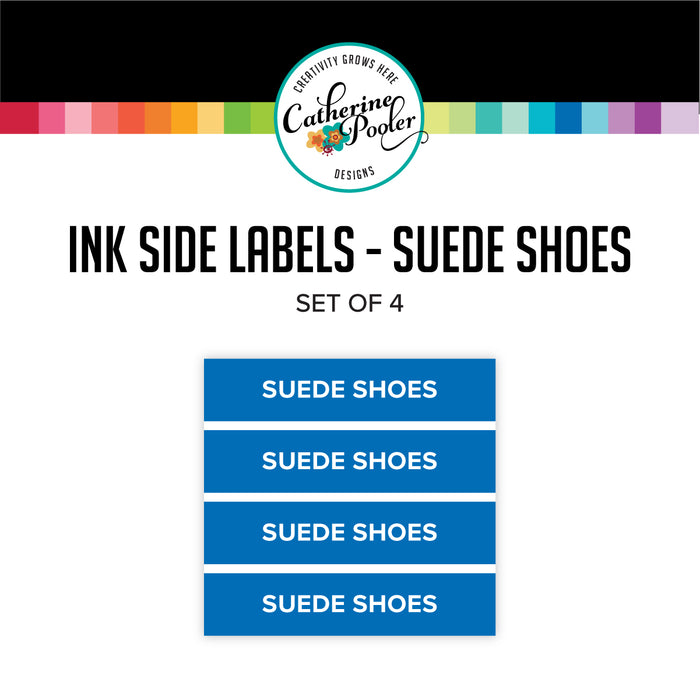 Suede Shoes Ink Pad Side Labels