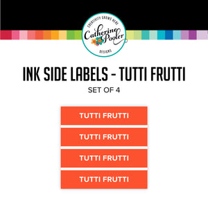 Tutti Frutti Ink Pad Side Labels