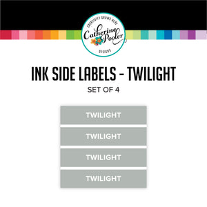 Twilight Ink Pad Side Labels