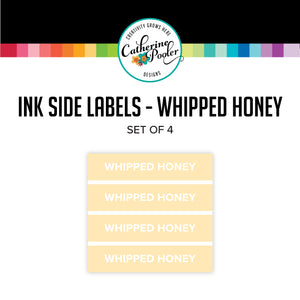 Whipped Honey Ink Pad Side Labels