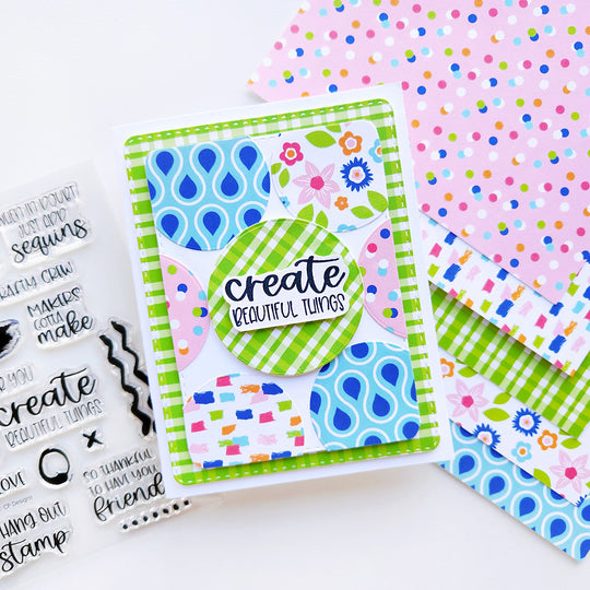 Into Ink Sentiments Stamp Set