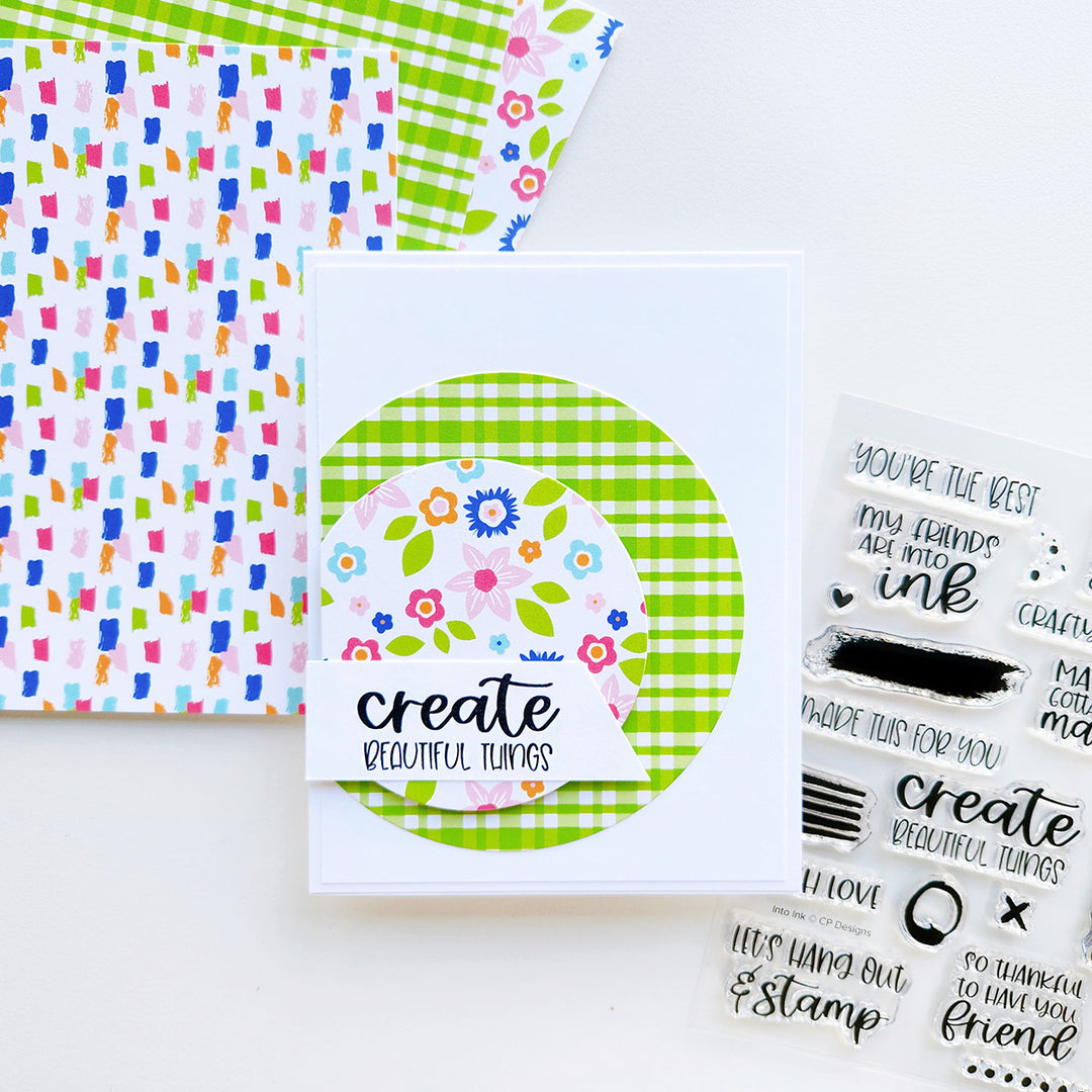 Into Ink Sentiments Stamp Set