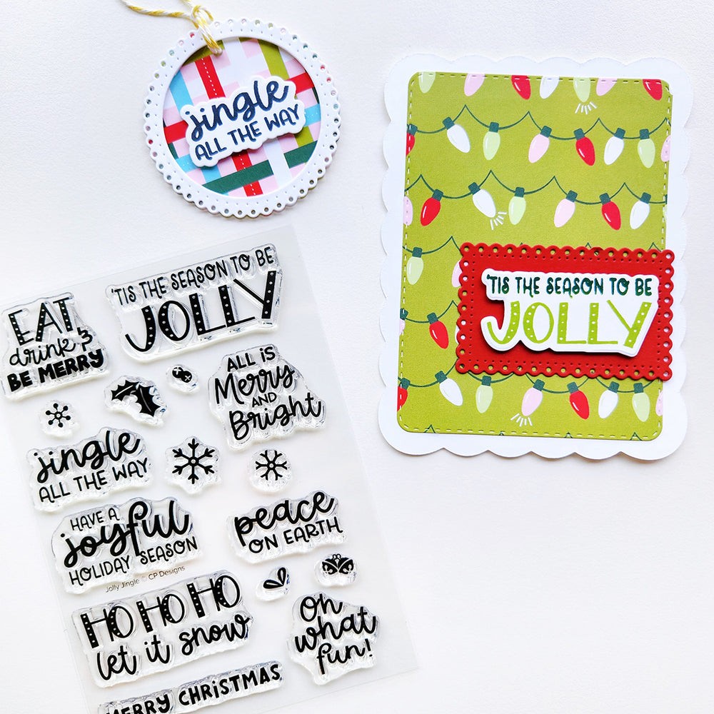 Jolly Jingle Sentiments Stamp Set