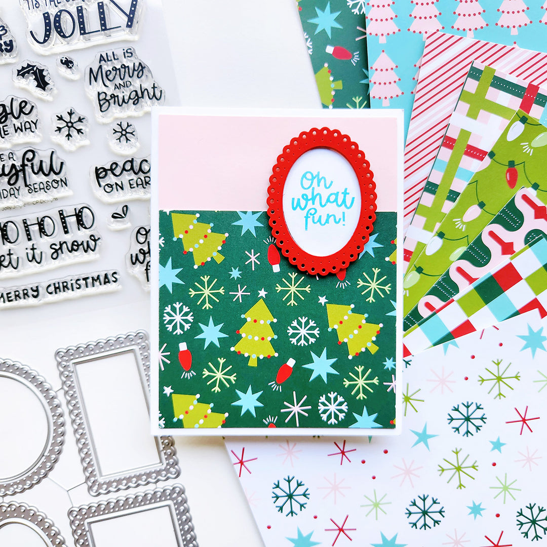 Jolly & Bright Patterned Paper