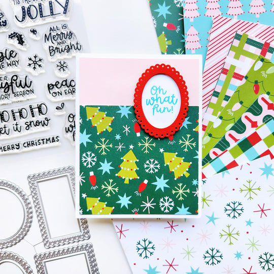 Jolly & Bright Patterned Paper