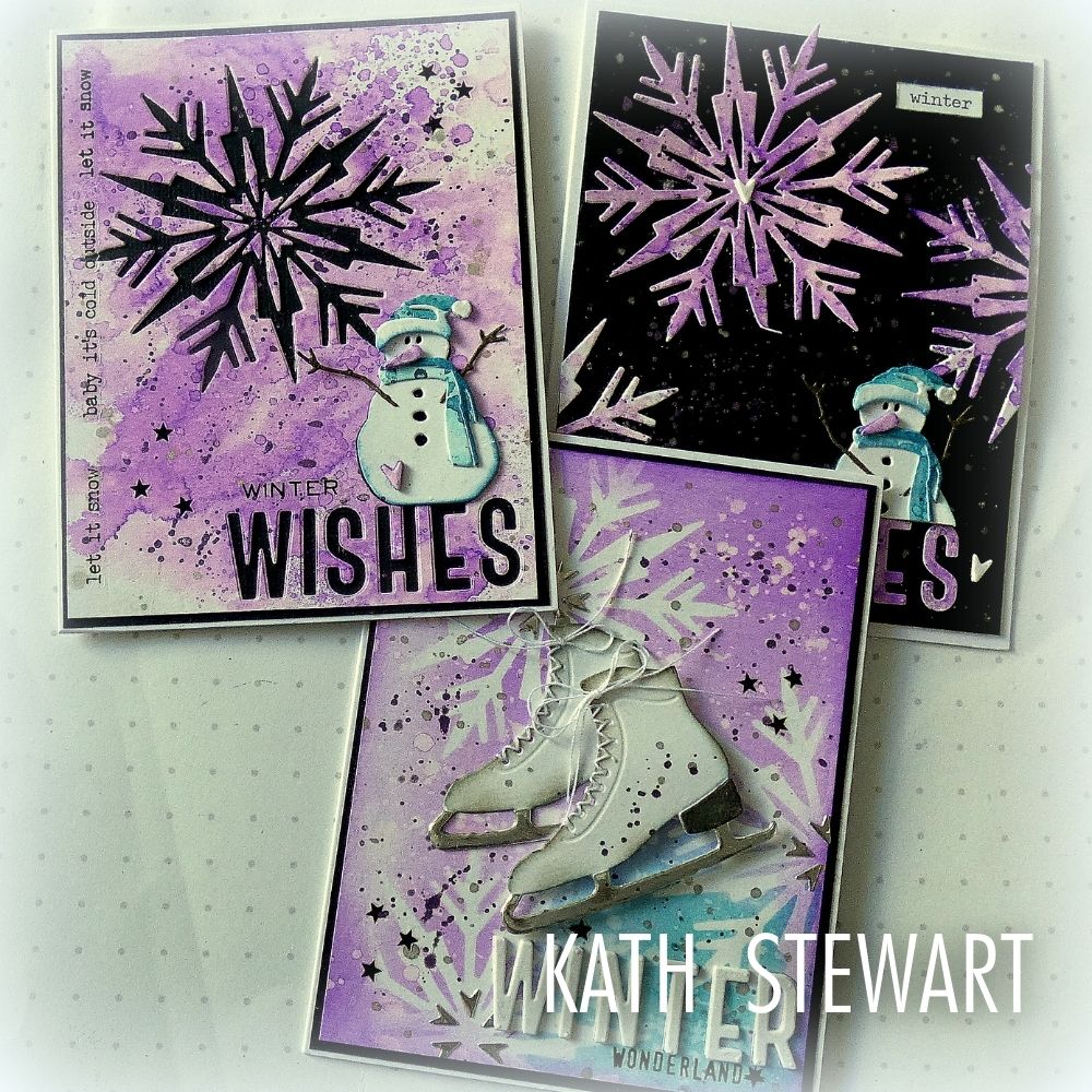 Vault Winter Wishes Thinlits by Sizzix