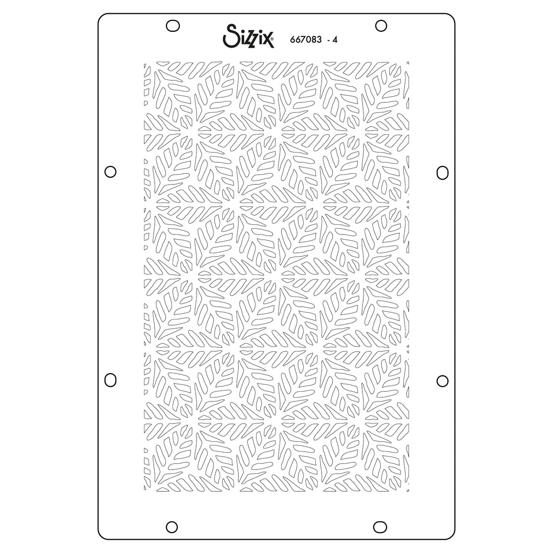 Background Textures Stencils by Sizzix