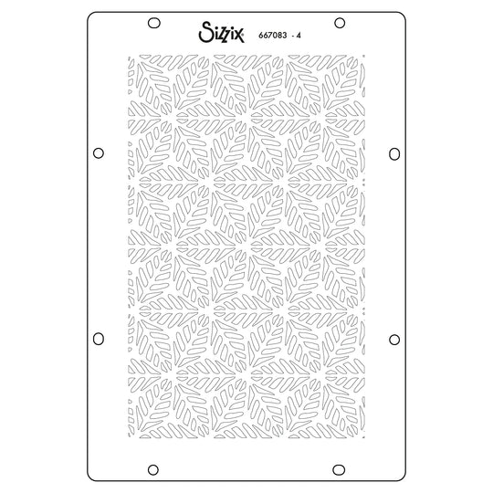 Background Textures Stencils by Sizzix
