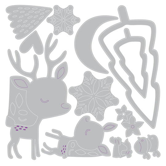 Hello Deer Thinlits Dies