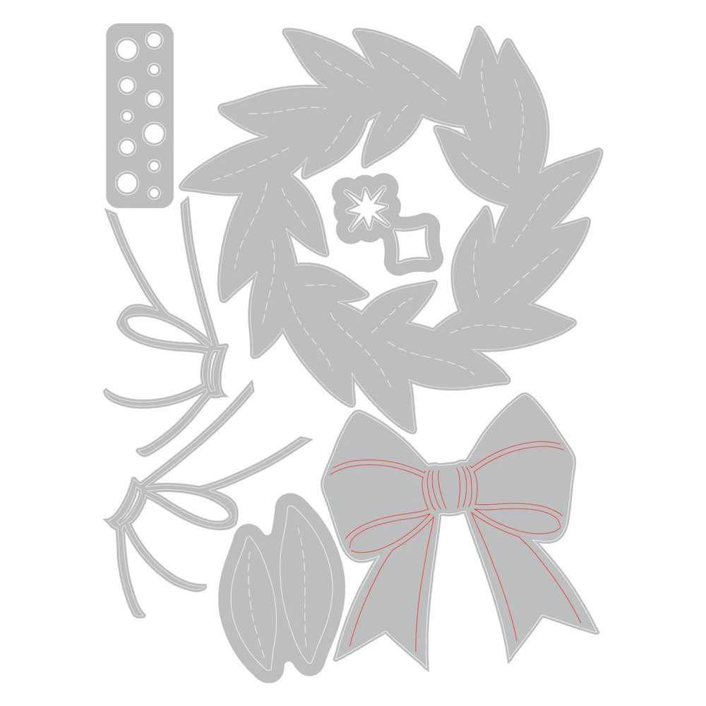Holiday A-door-nment Thinlits Dies
