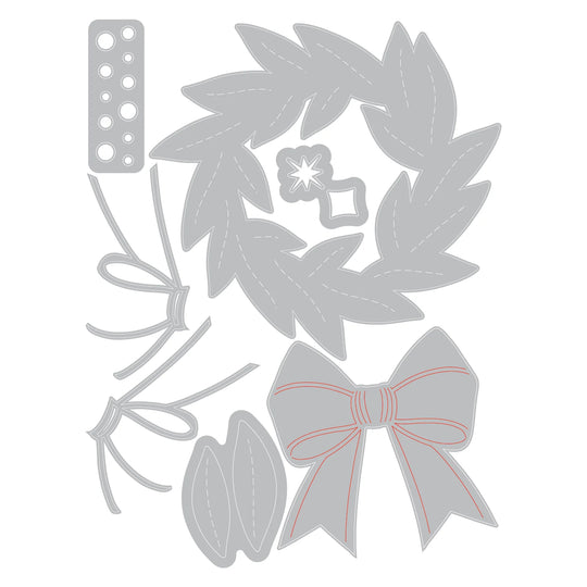 Holiday A-door-nment Thinlits Dies