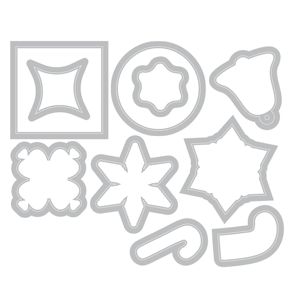 Print & Pattern Around the Holidays Stamp Set & Framelits