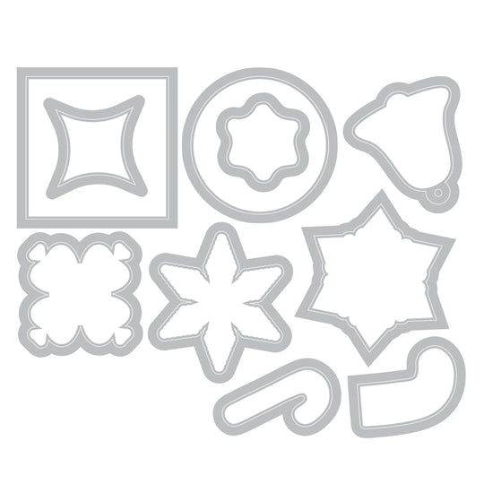 Print & Pattern Around the Holidays Stamp Set & Framelits
