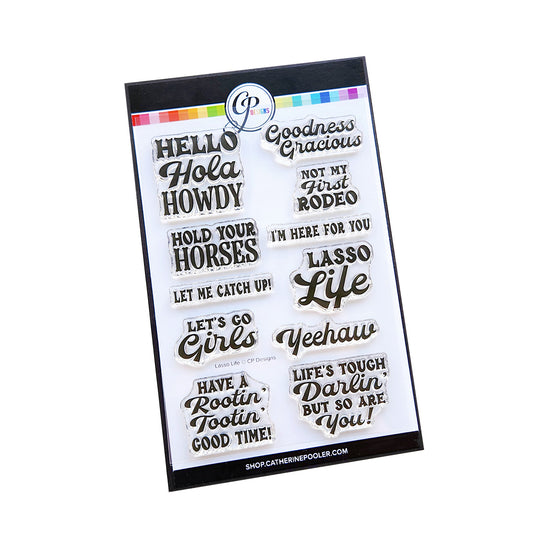 Lasso Life Sentiments Stamp Set